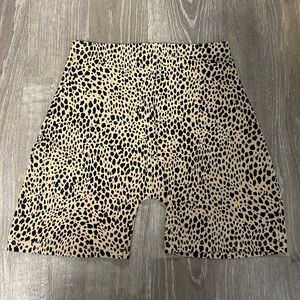 Brandy Melville Cheetah Biker Shorts